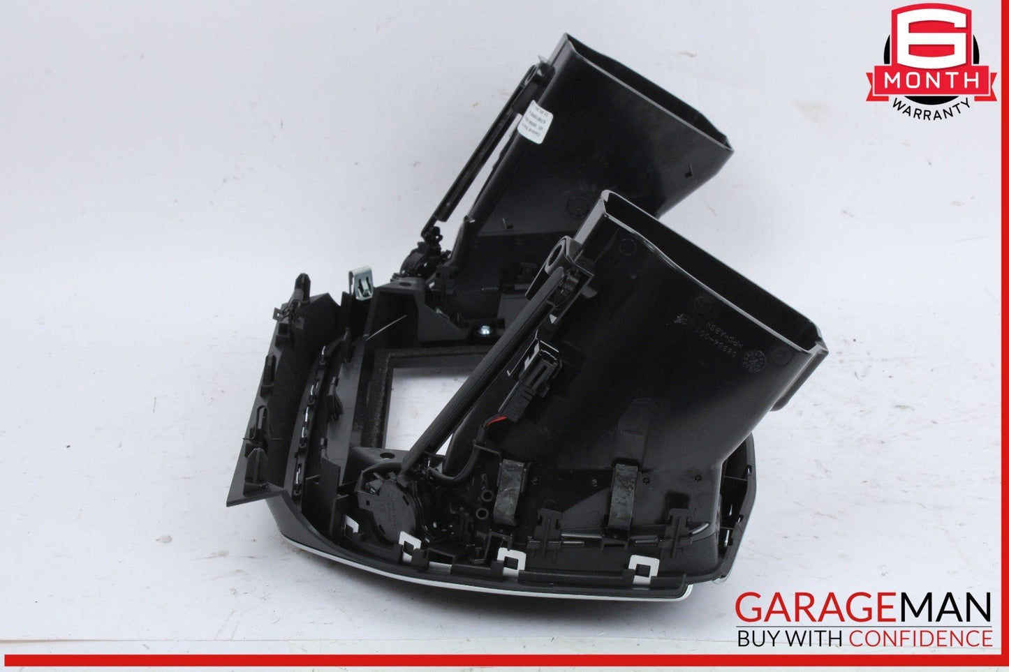 14-16 Maserati Ghibli Center Dash Air Vent Grille Screen Frame Trim Panel OEM