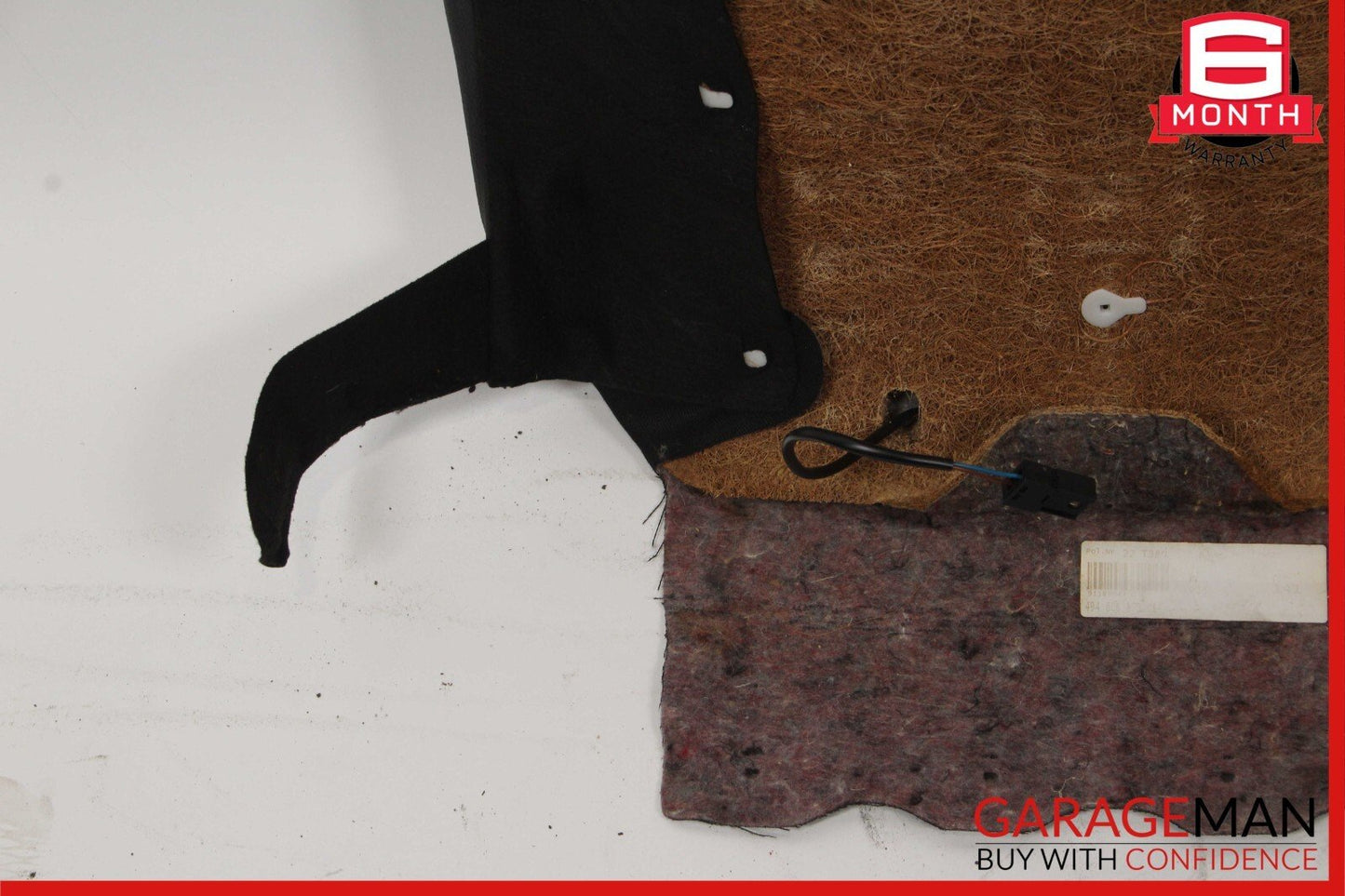 07-09 Mercedes W211 E350 Front Left / Right Top Upper Seat Cushion Anthracite