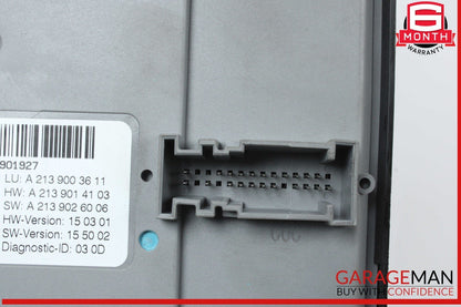 17-19 Mercedes W213 E300 Rear Sam Signal Activation Module 2139003611 OEM