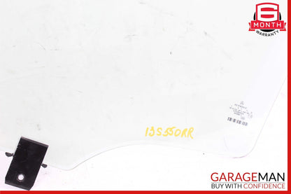 07-13 Mercedes W221 S550 S600 Rear Right Passenger Side Door Window Glass OEM