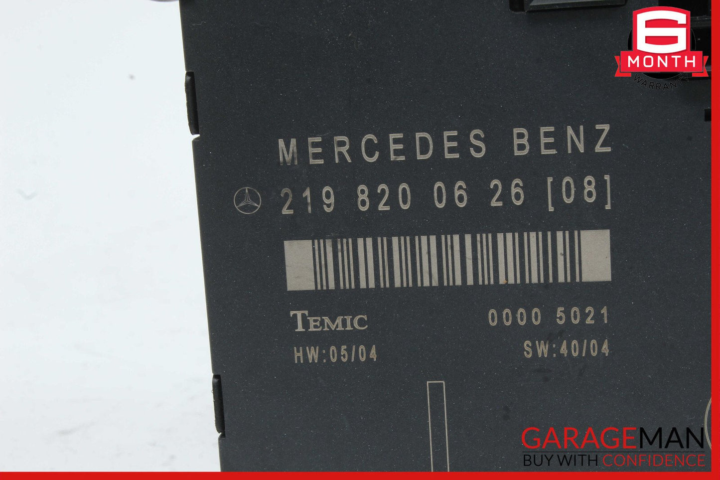 06-11 Mercedes W219 CLS500 CLS55 AMG Front Left Driver Door Control Module OEM