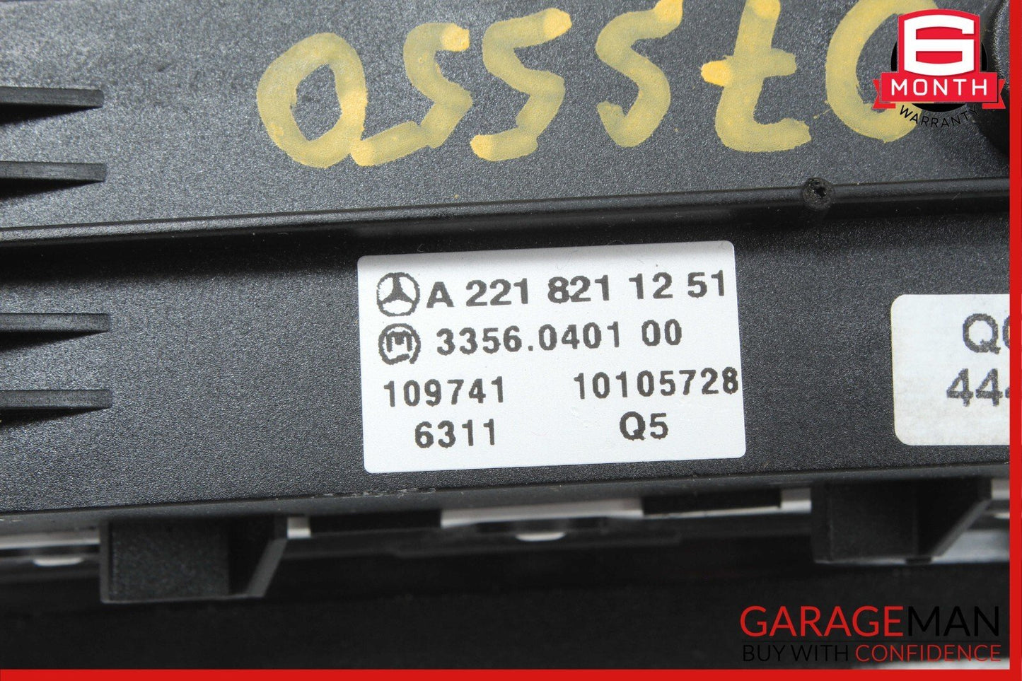 07-13 Mercedes W221 S550 CL550 Dashboarrd Instrument Cluster Dash Control Switch