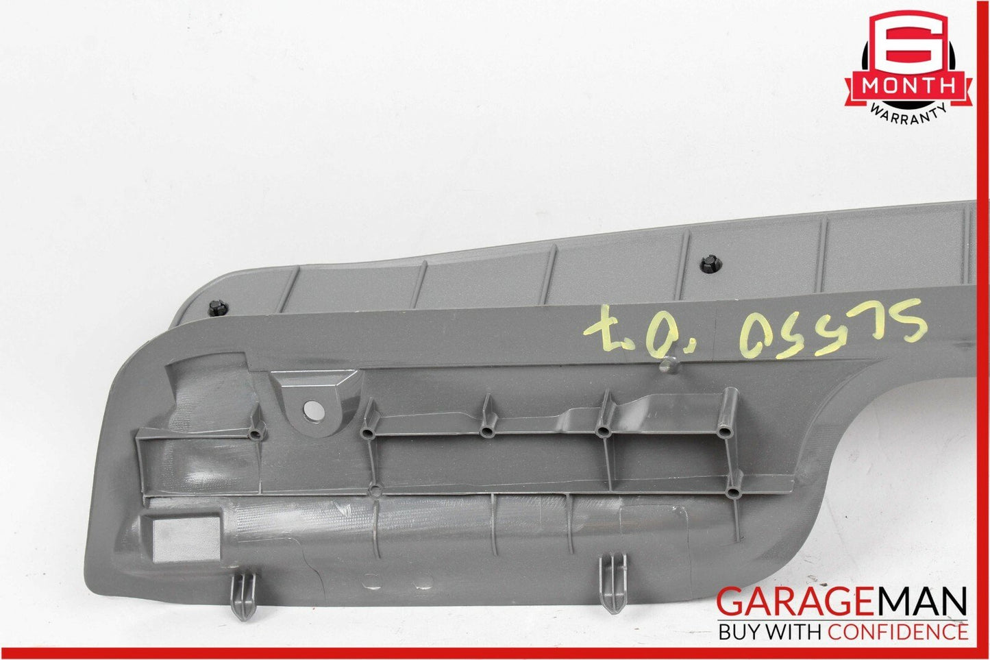 03-08 Mercedes R230 SL550 Rear Trunk Divider Wall Paneling Trim Cover Panel Gray