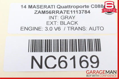 14-17 Maserati Quattroporte Rear Left Driver Side Exterior Door Handle Assembly