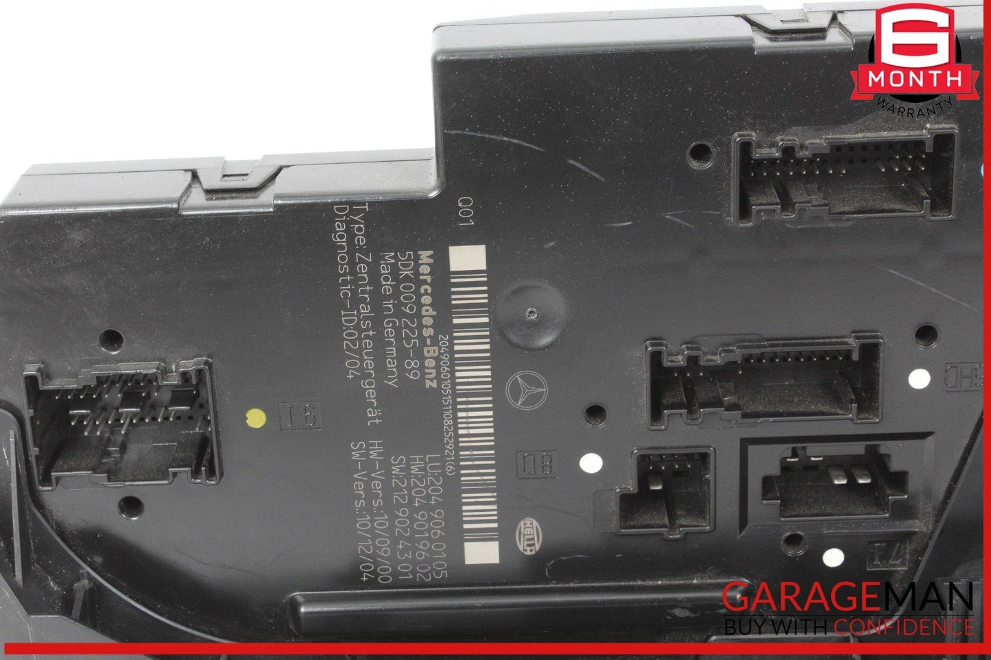 10-14 Mercedes W204 C250 CGI C300 Rear Fuse Relay Box Module 2049060105 OEM