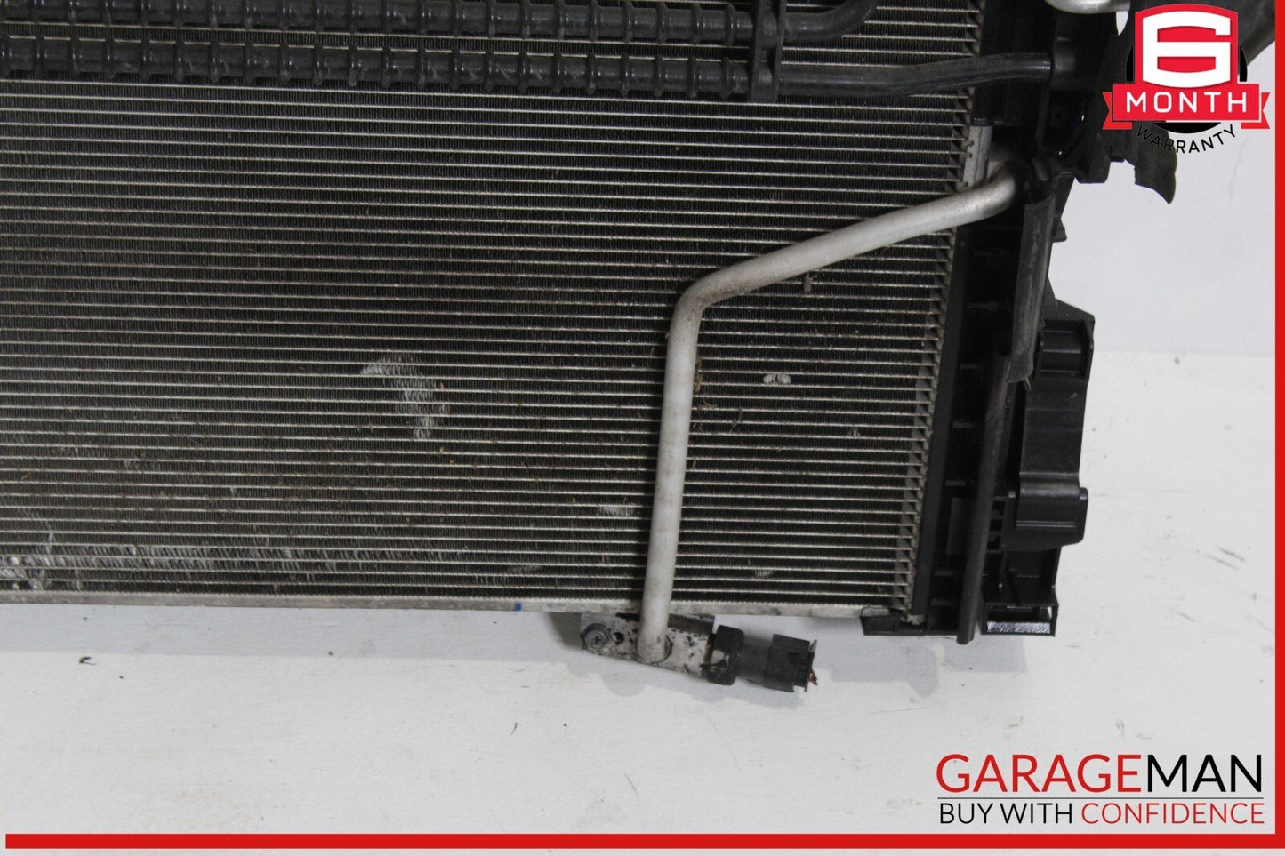 12-15 Mercedes W204 C250 M271 Engine Cooling Radiator AC Air A/C Condenser OEM