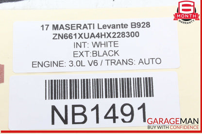 17-20 Maserati Levante M161 Rear Left or Right Side Air Suspension Bag Shock OEM