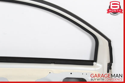 12-17 Fiat 500 Front Left Driver Side Door Shell Panel White OEM
