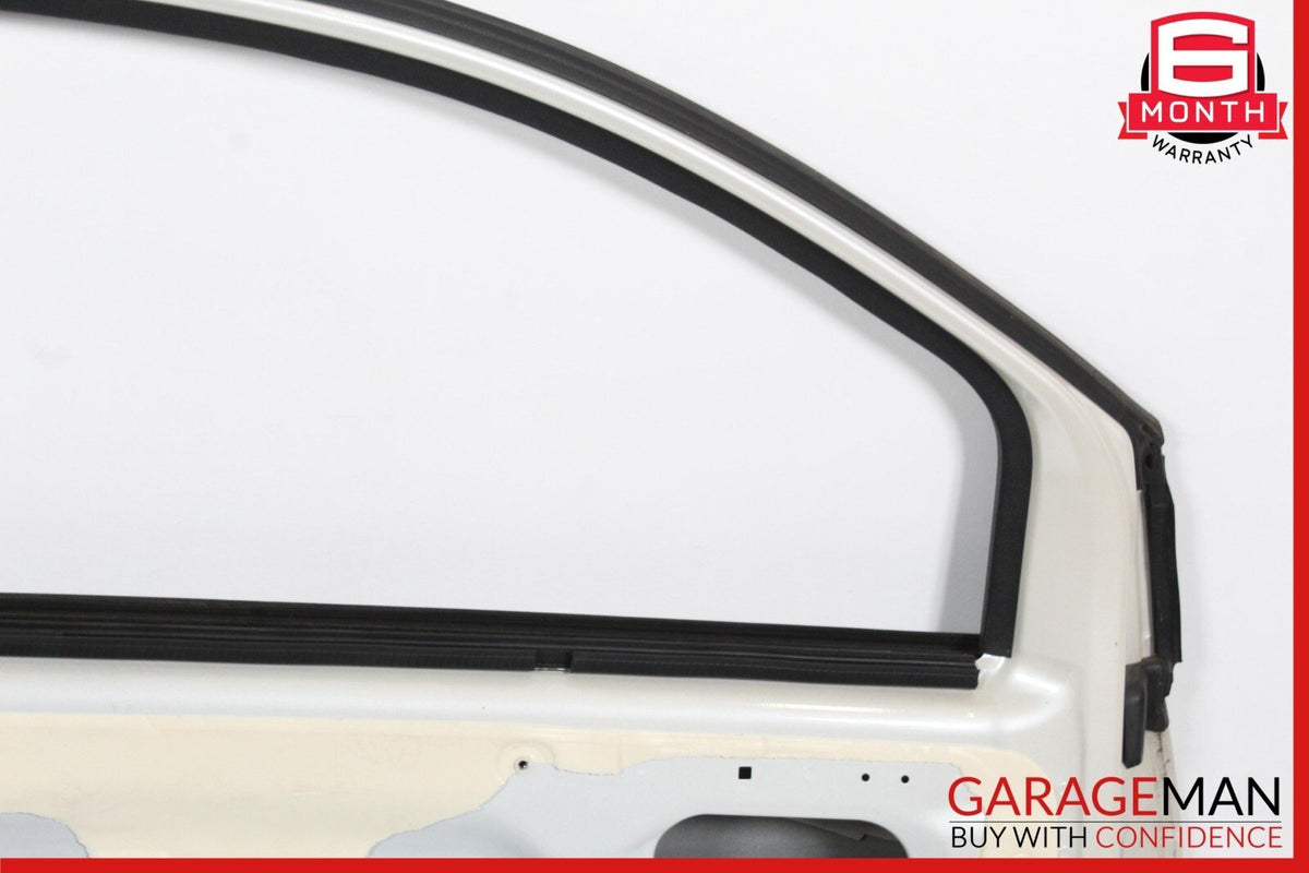 12-17 Fiat 500 Front Left Driver Side Door Shell Panel White OEM