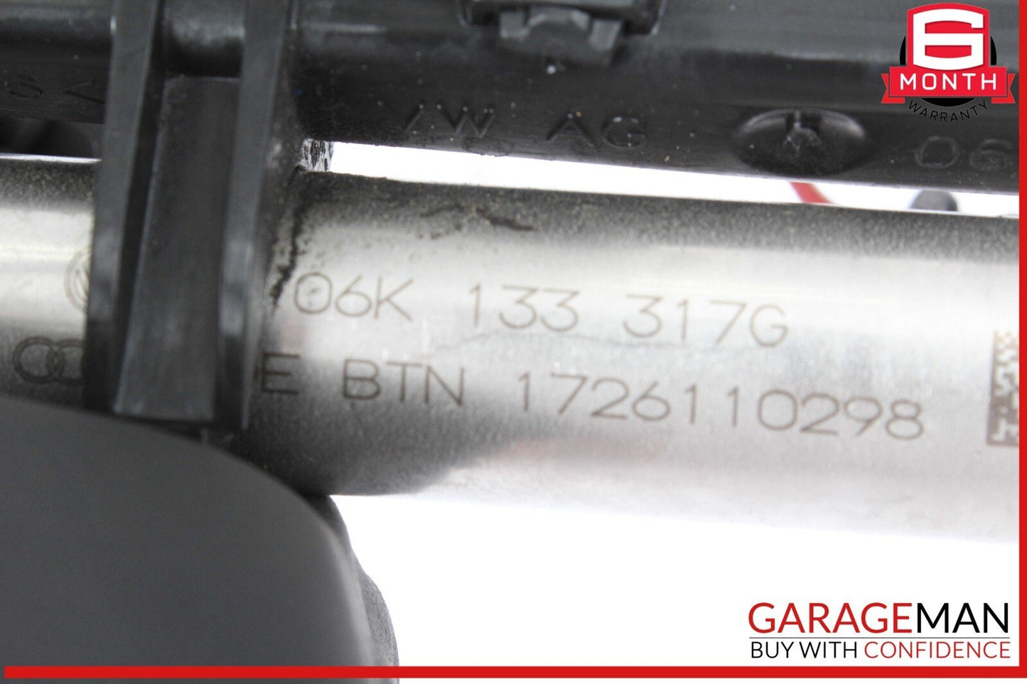 17-20 Audi A4 Fuel Injection Rail w/ Injectors 06K133317G OEM