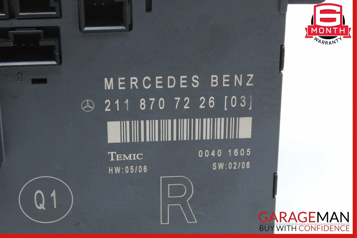 03-09 Mercedes W211 E350 E55 E550 Front Right Passenger Door Controller Module