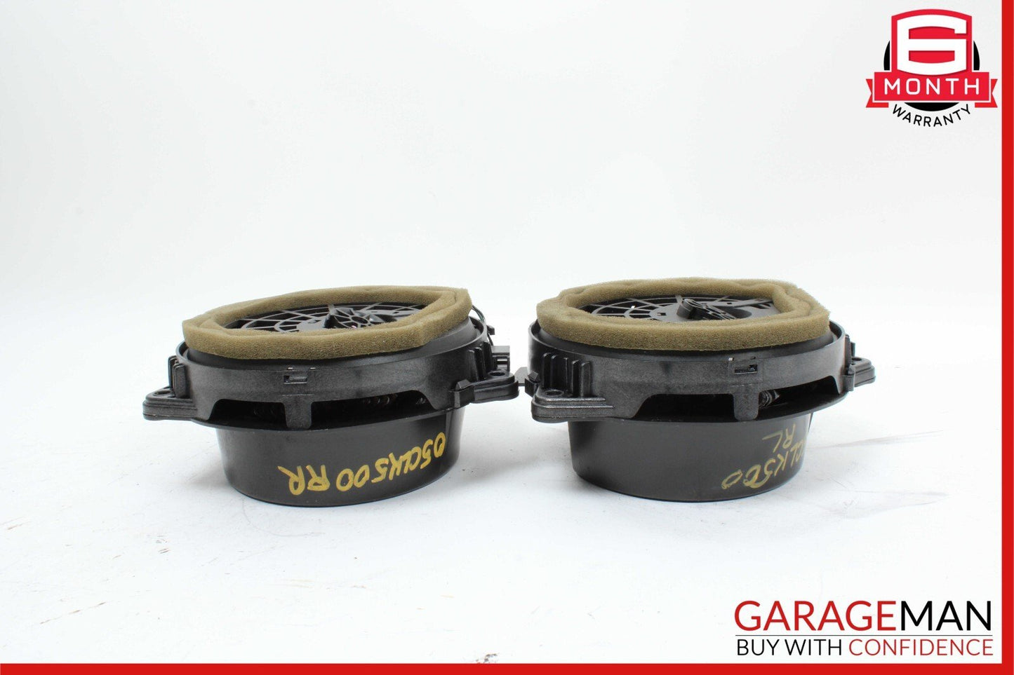03-09 Mercedes W209 CLK500 C350 Rear Door Audio Sound Speaker Set of 2 Pc OEM