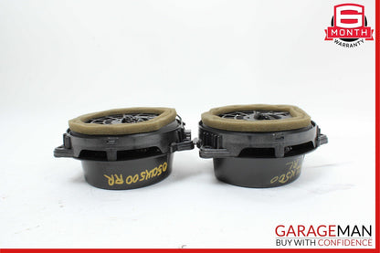 03-09 Mercedes W209 CLK500 C350 Rear Door Audio Sound Speaker Set of 2 Pc OEM