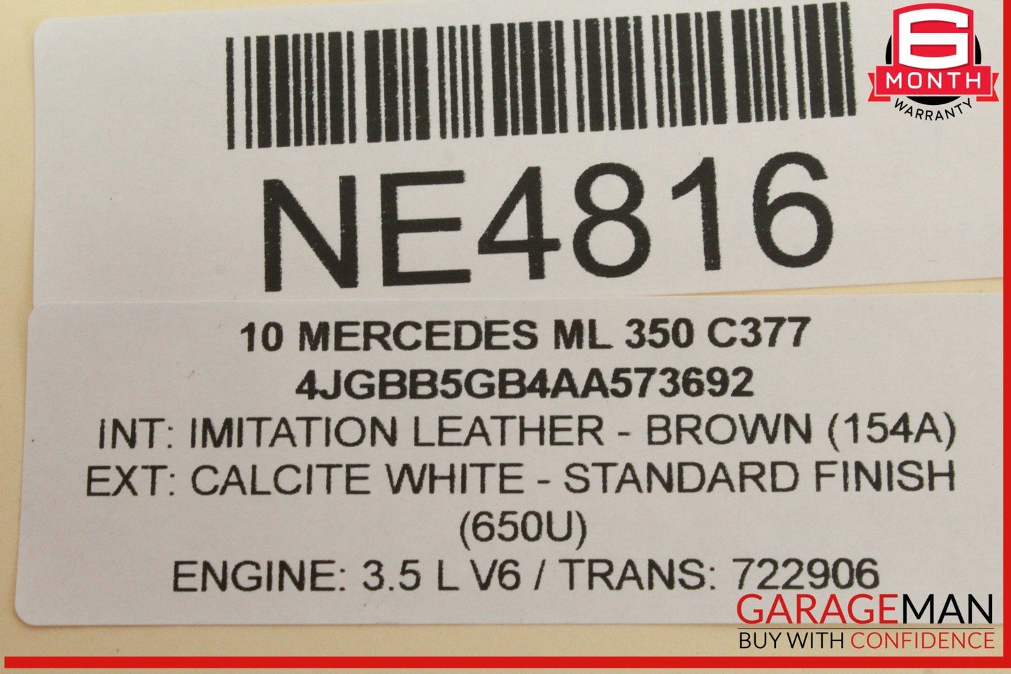 09-13 Mercedes W164 ML350 GL450 Trunk Lid Liftgate Tail Gate Control Module OEM