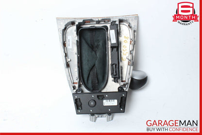 07-09 Mercedes W211 E550 Shift Shifter Knob Boot Cover Bezel Trim OEM