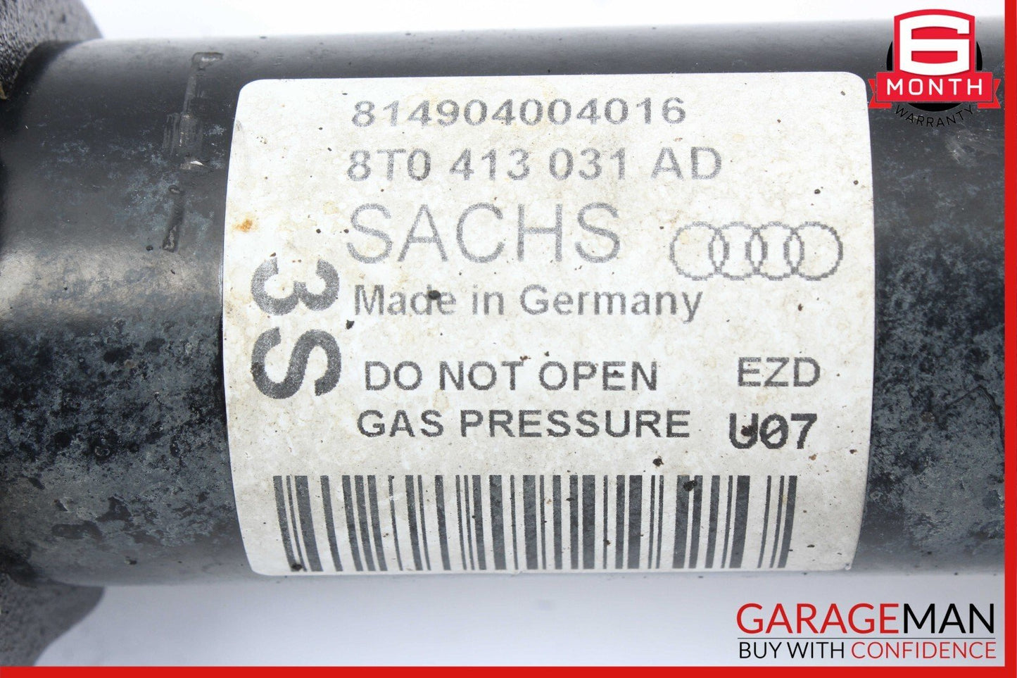 12-17 Audi A5 Quattro SACHS Front Right / Left Side Shock Absorber Spring Strut