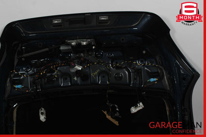 10-13 Porsche Panamera 970 Trunk Lid Liftgate Tailgate Hatch Shell Dark Black