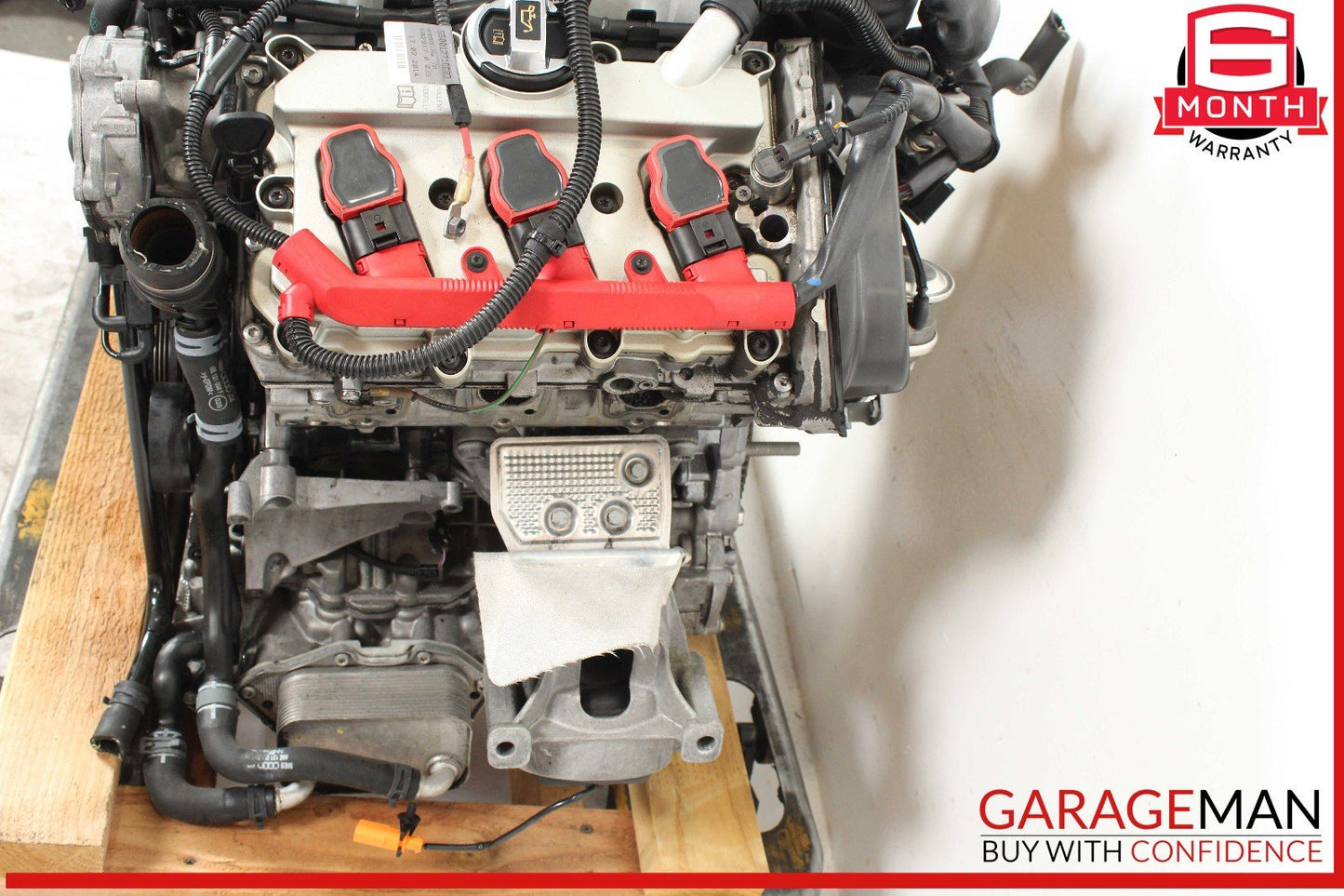 14-17 Audi SQ5 Q5 3.0L Supercharger Complete Engine Motor Block Assembly 114k