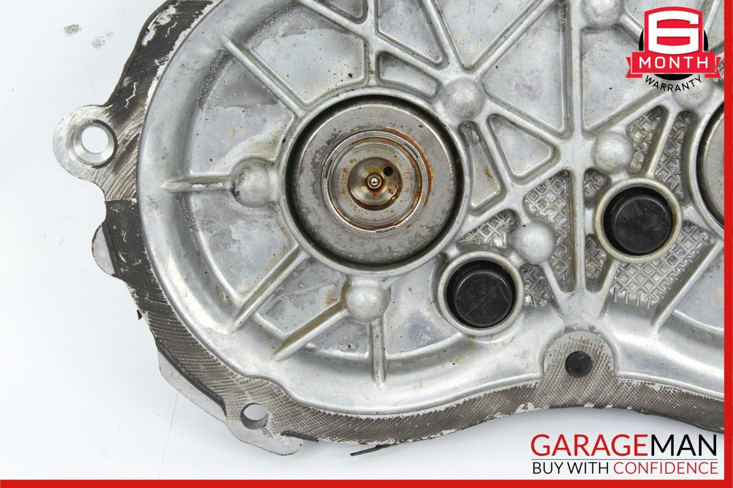 06-13 Mercedes W211 EE50 S550 Front Right Engine Timing Chain Cover Plate OEM