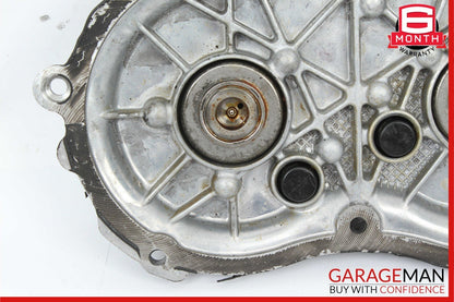06-13 Mercedes W211 EE50 S550 Front Right Engine Timing Chain Cover Plate OEM