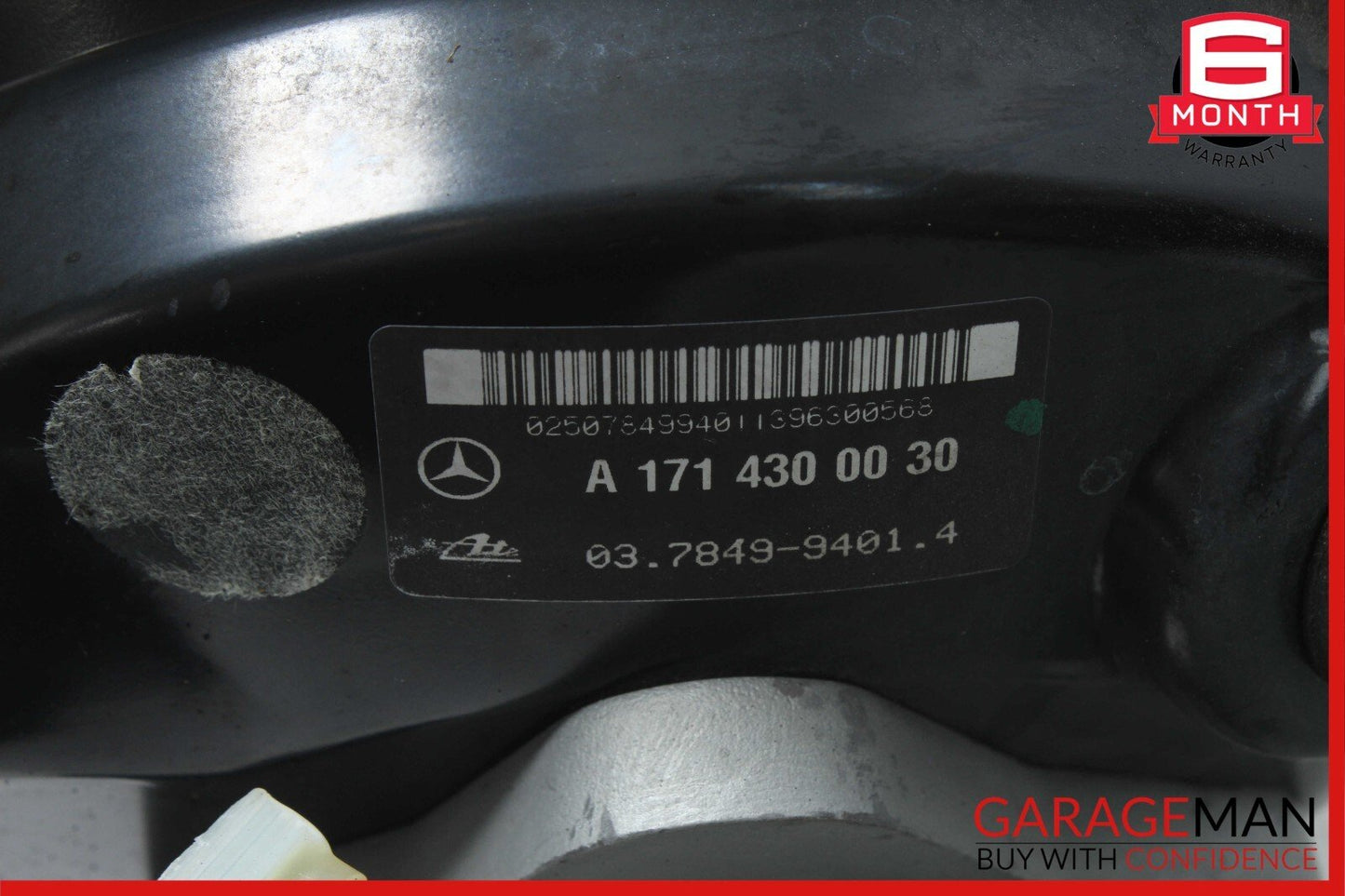 05-11 Mercedes R171 SLK280 SLK350 Power Brake Booster Master Cylinder Reservoir