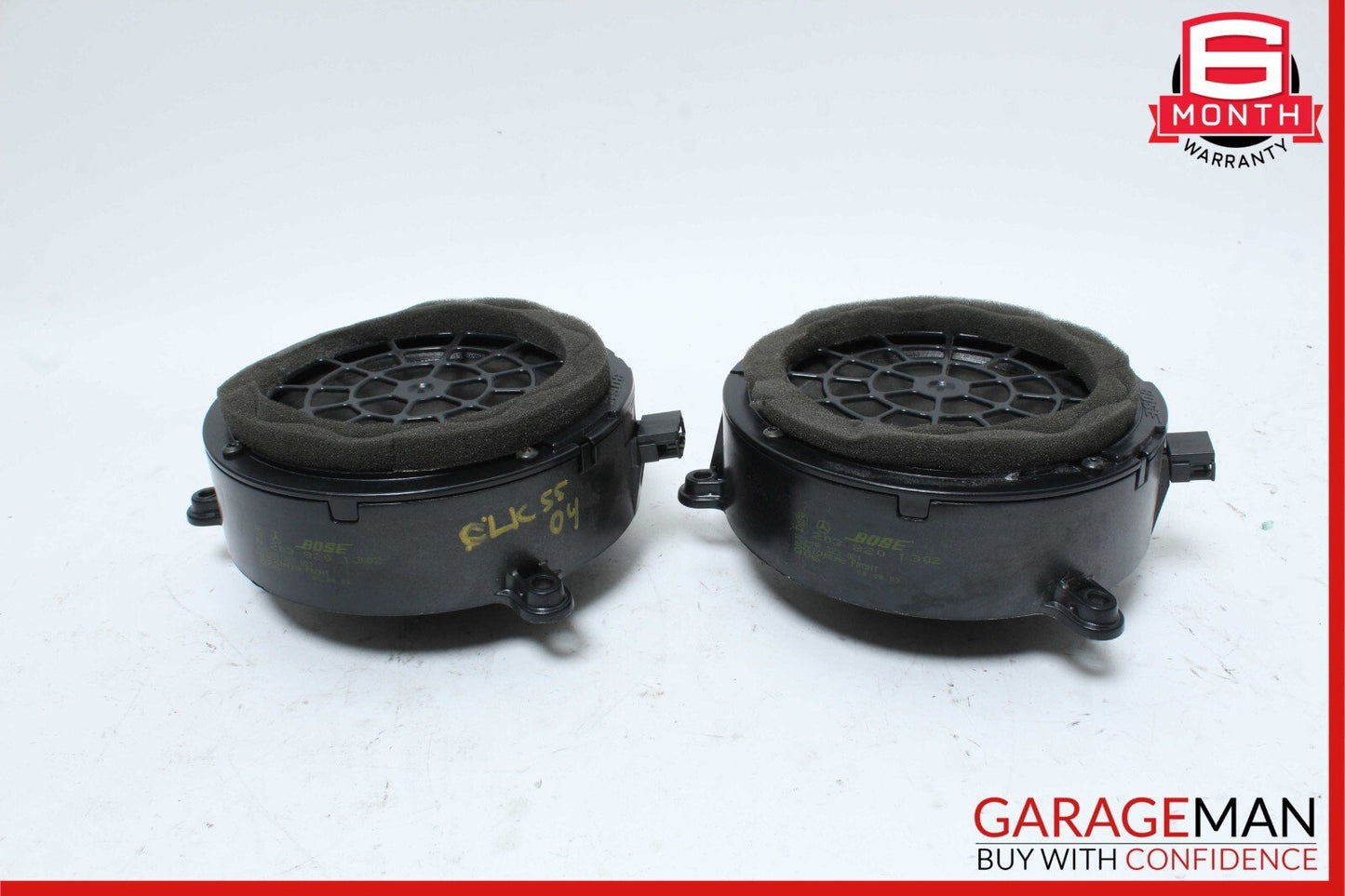 03-09 Mercedes CLK500 CLK55 Front Left & Right Door Audio Speaker Speakers Set