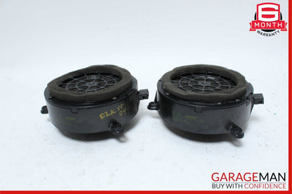 03-09 Mercedes CLK500 CLK55 Front Left & Right Door Audio Speaker Speakers Set