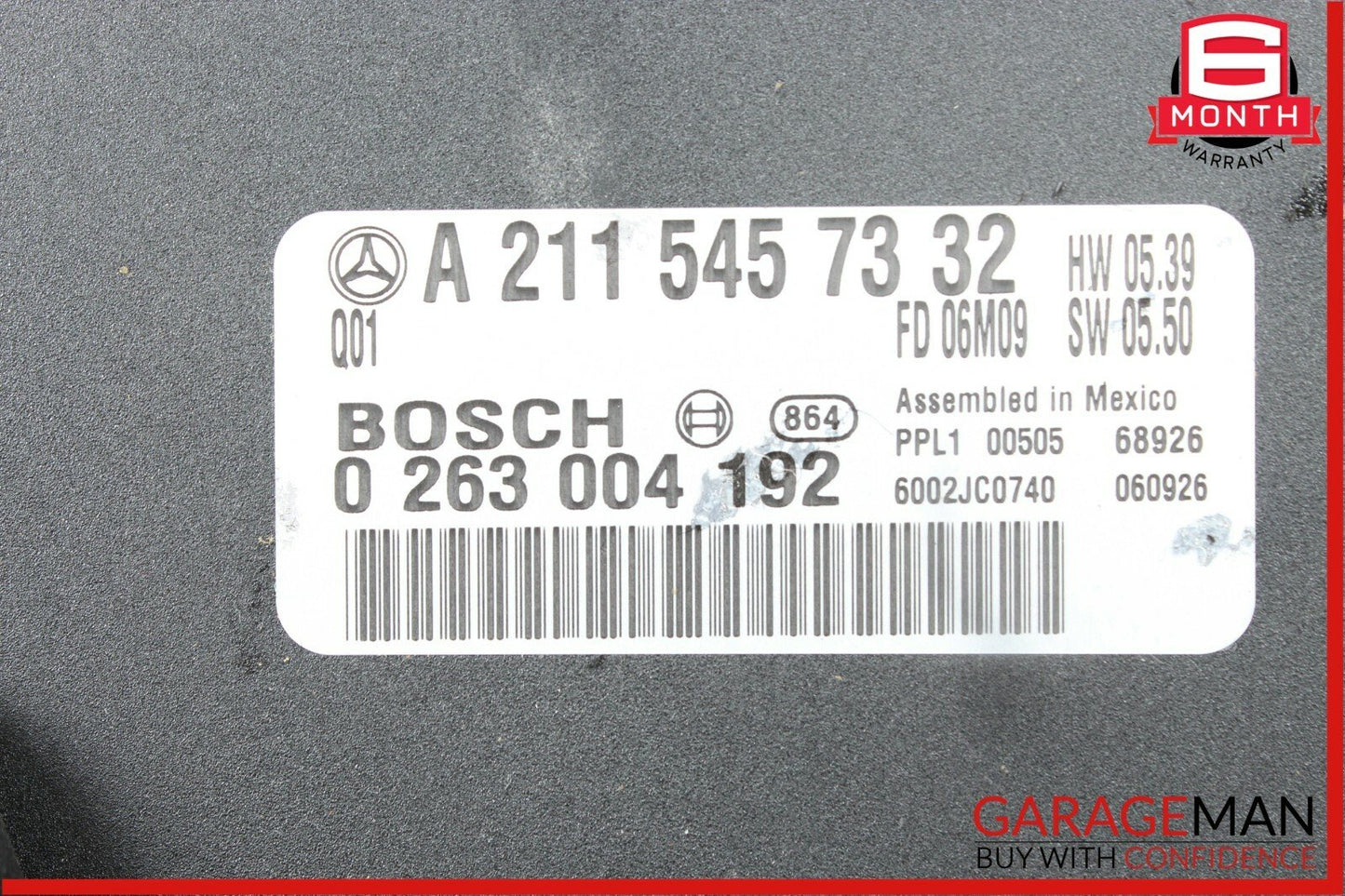 07-09 Mercedes W211 E550 E63 AMG Parktronic Park Assist Control Module OEM