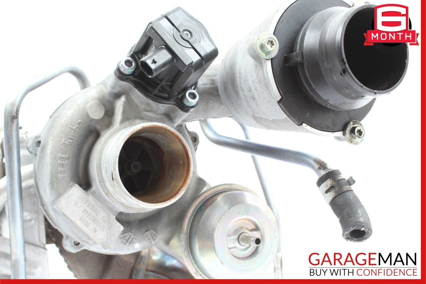 12-15 Mercedes SLK250 C250 1.8L M271 Turbocharger Turbo Manifold Assembly