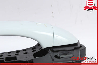 08-18 Audi Q5 A4 S4 A5 Rear Left Driver Side Exterior Door Handle White OEM