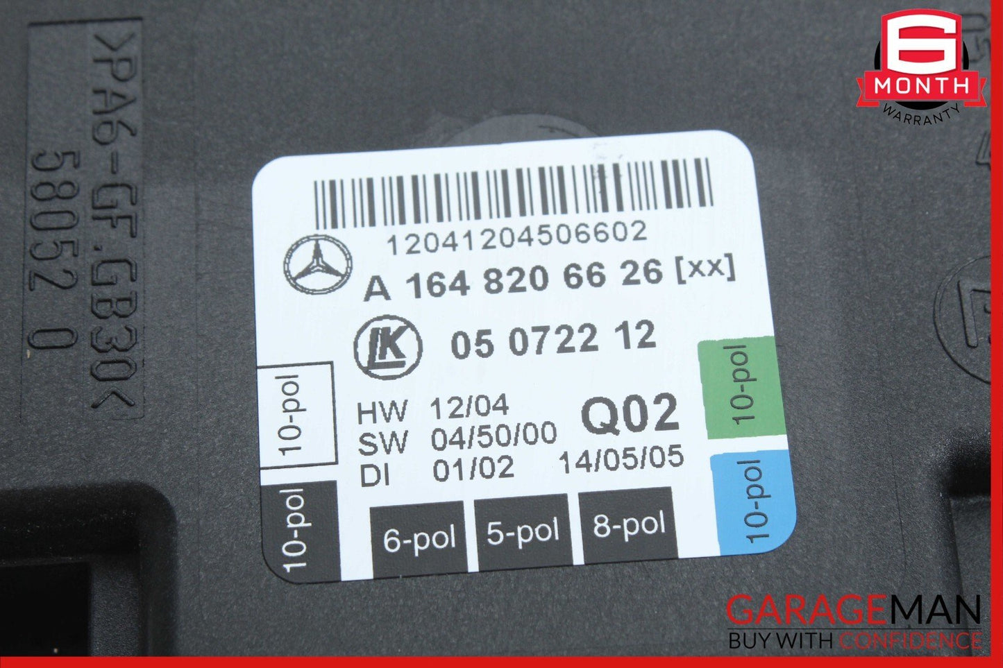 06-13 Mercedes W164 ML350 R350 GL450 Front Right Side Door Control Module OEM
