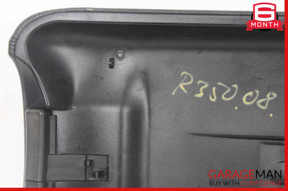 06-13 Mercedes W251 R350 R500 Center Console Arm Rest Storage Cover Black OEM