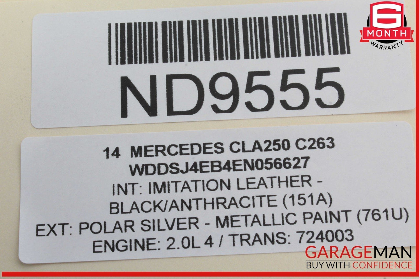 14-19 Mercedes W117 CLA250 CLA45 AMG Front Left Side Door Lock Latch Actuator