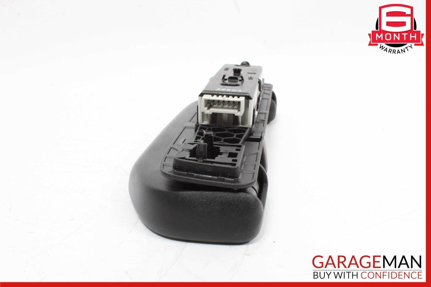 15-20 Mercedes W205 C300 Rear Left Side Roof Grab Handle w/ Lamp Black