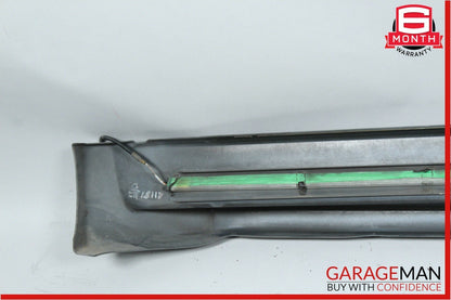 98-05 Mercedes W163 ML500 Left Side Rocker Skirt Molding Panel Black Aftermarket