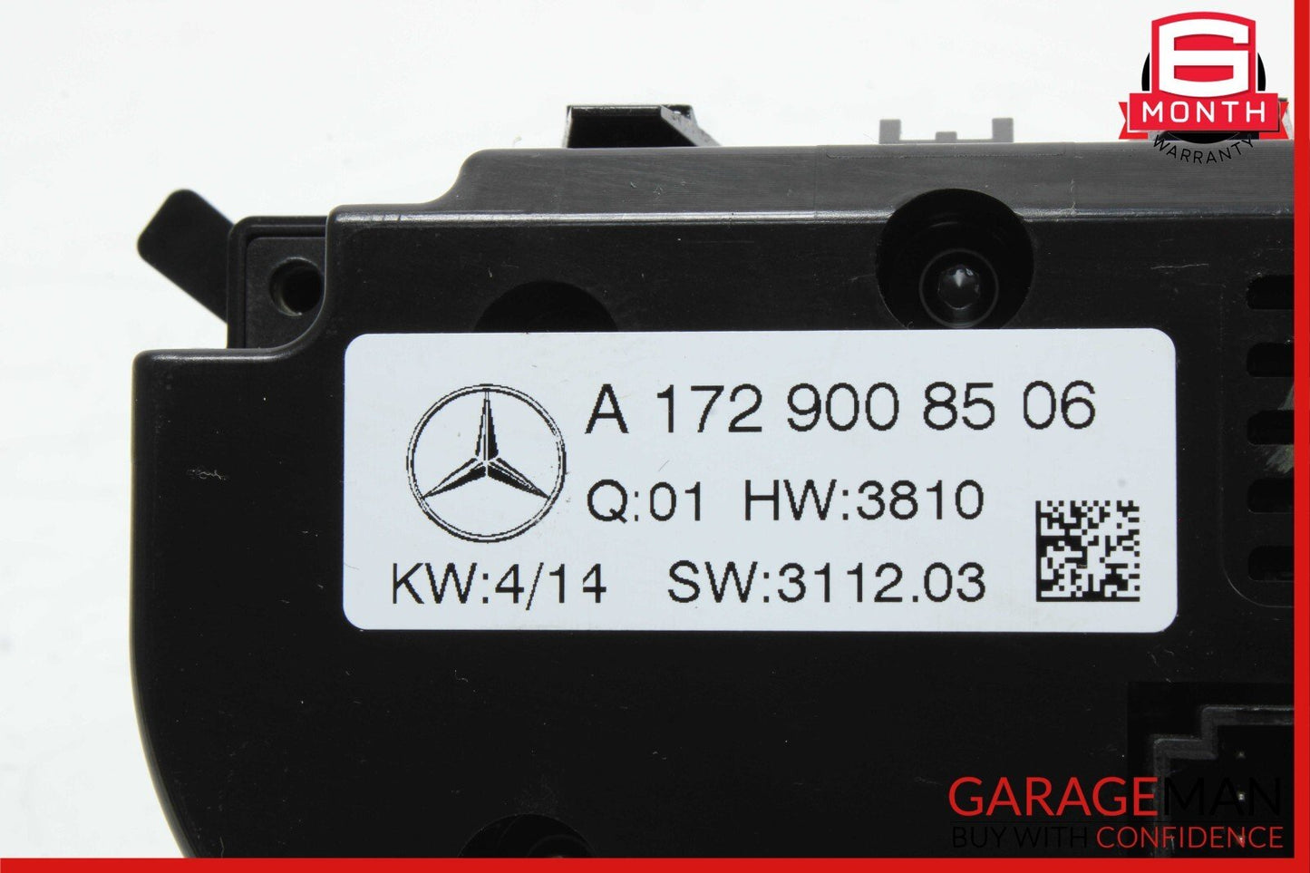 13-16 Mercedes R172 SLK250 SLK350 SLK300 AC A/C Heater Climate Control OEM