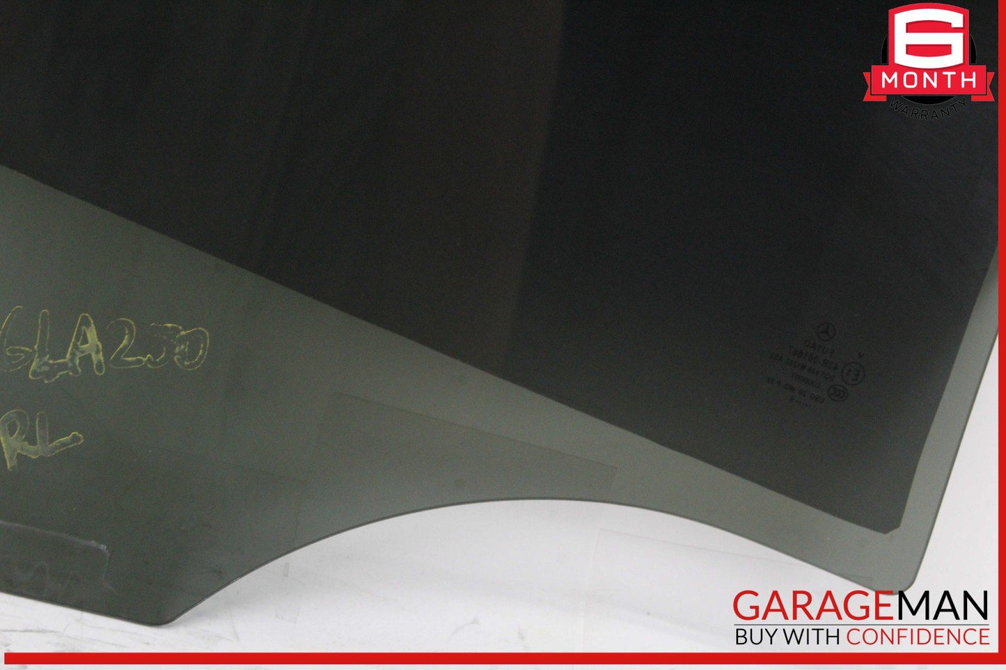 15-20 Mercedes X156 GLA250 GLA45 AMG Rear Left Side Door Window Glass OEM