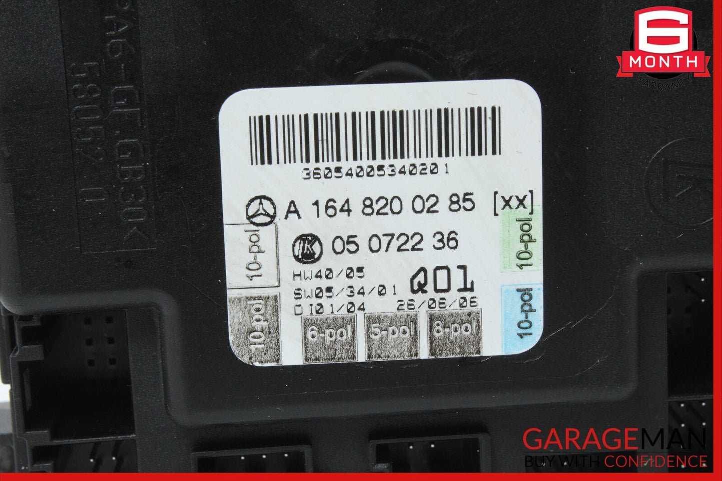 06-13 Mercedes X164 GL450 ML550 R350 Front Right Side Door Control Module Unit