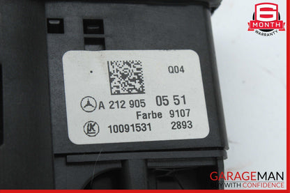 08-18 Mercedes W204 C250 C300 C350 Headlight Fog Light Switch Control Module OEM