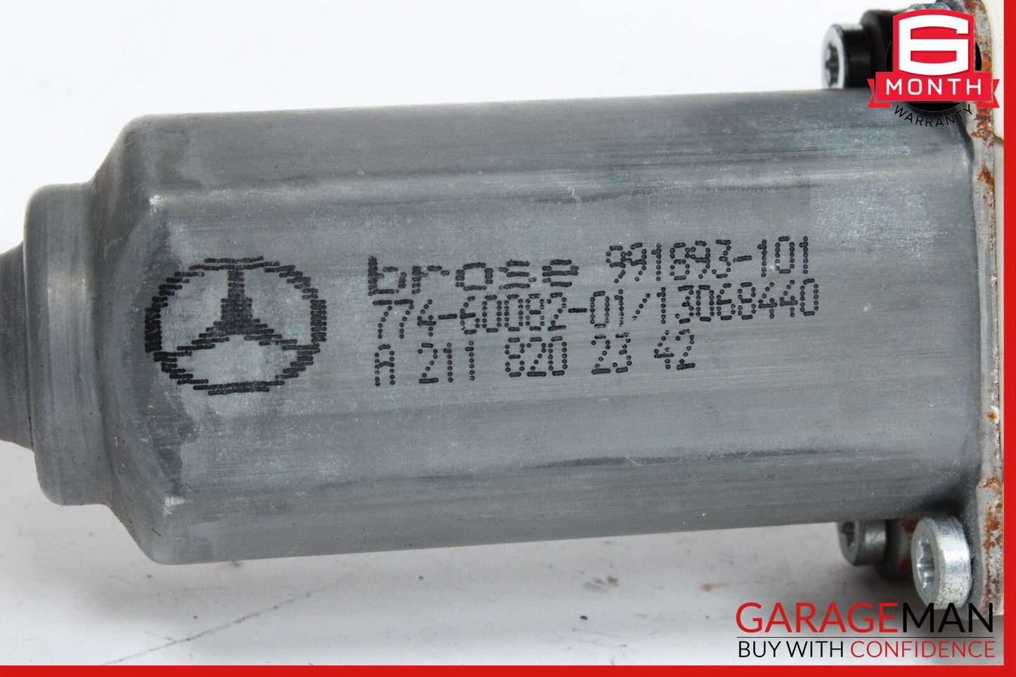 03-09 Mercedes W211 E350 Rear Left Driver Side Window Regulator Motor OEM