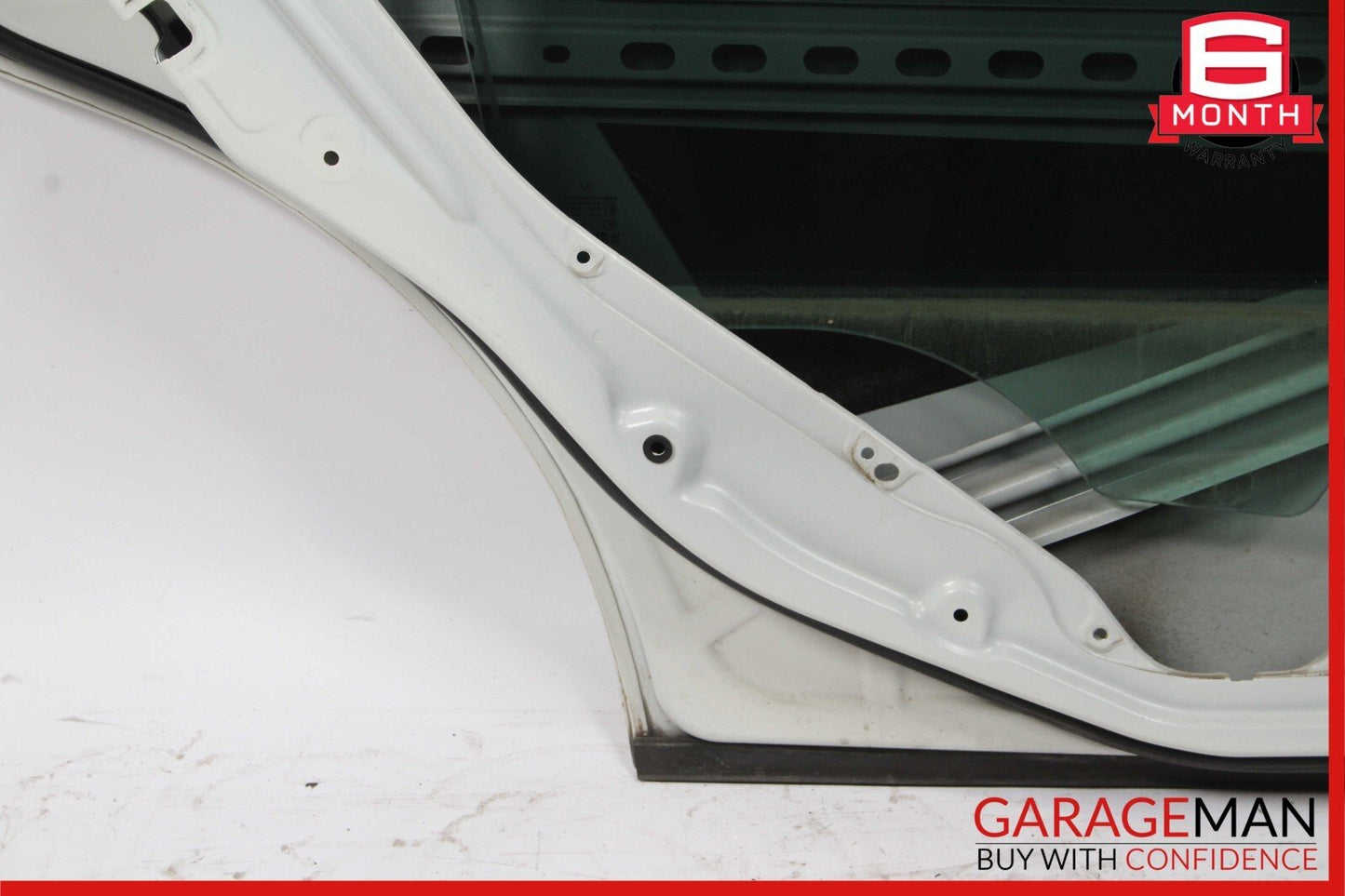 10-16 Mercedes W212 E350 E63 AMG Sedan Rear Left Side Door Shell Calcite White