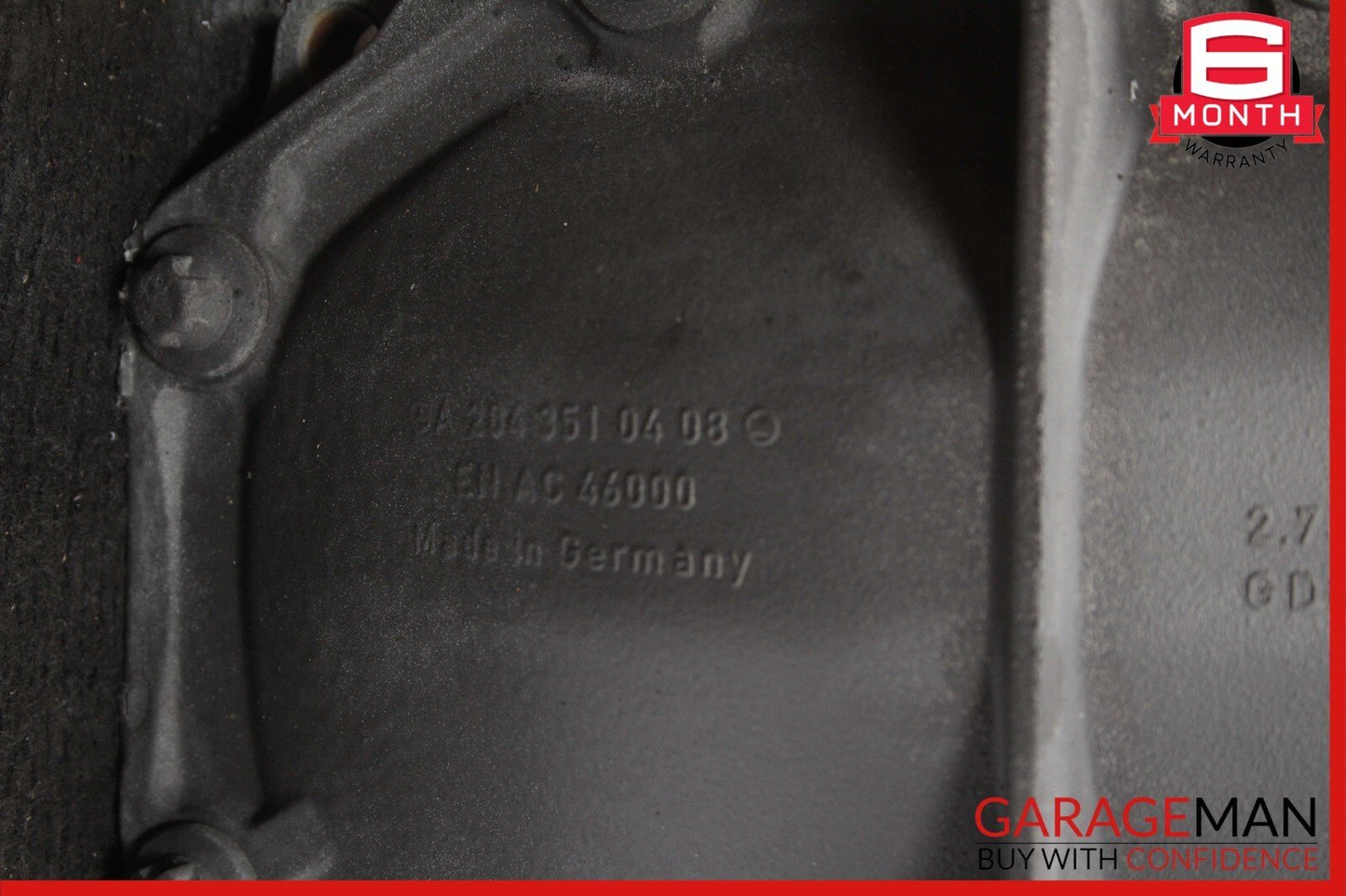 08-16 Mercedes C350 E350 RWD Rear Differential Diff Axle Carrier 2.82