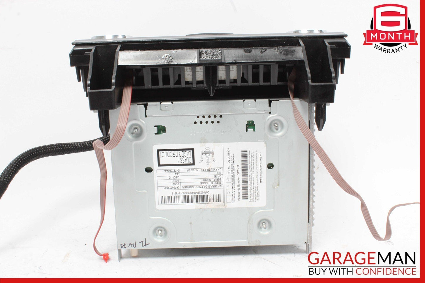 14-17 Maserati Ghibli Radio Receiver CD Player Head Unit OEM