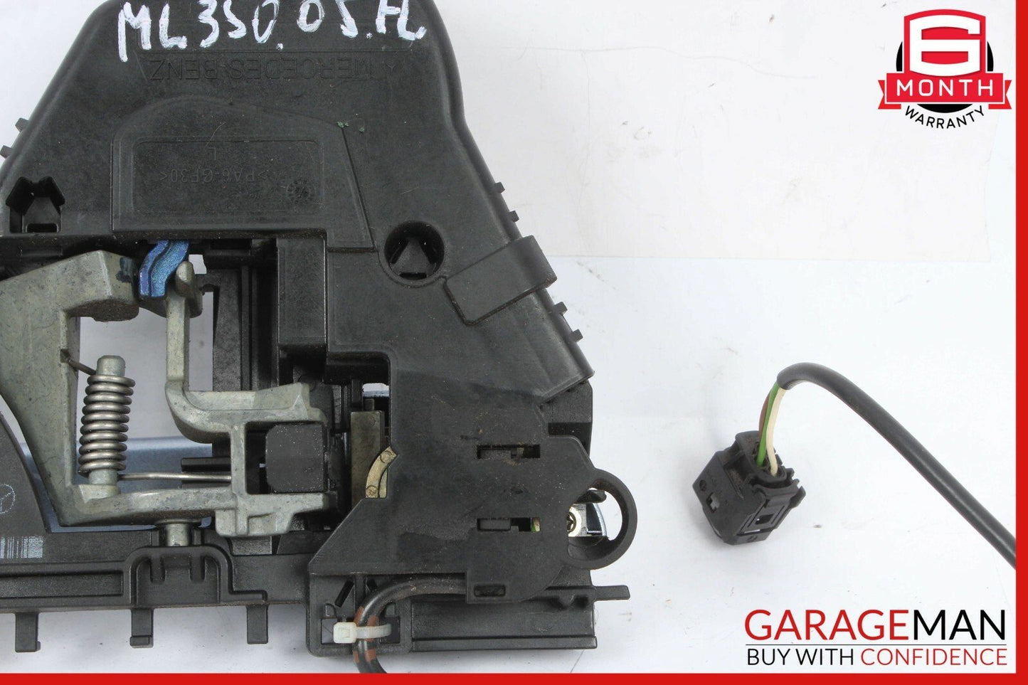 06-12 Mercedes ML350 GL450 Front Left Side Exterior Door Handle Lazurite Blue