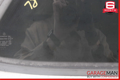 13-19 Mercedes X166 GL450 GLS550 Rear Left Side Quarter Window Glass Trim Assy