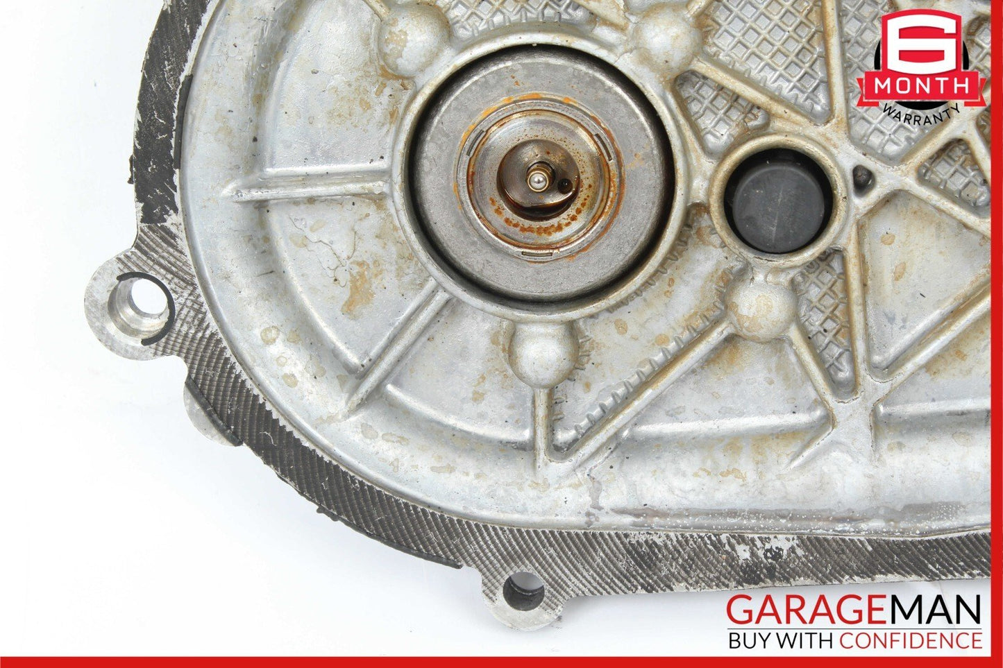 05-13 Mercedes W211 E350 E550 Front Left Side Engine Timing Chain Cover Plate