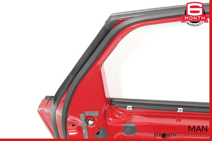 16-23 Jaguar XF Rear Left Driver Side Door Shell Panel Red OEM