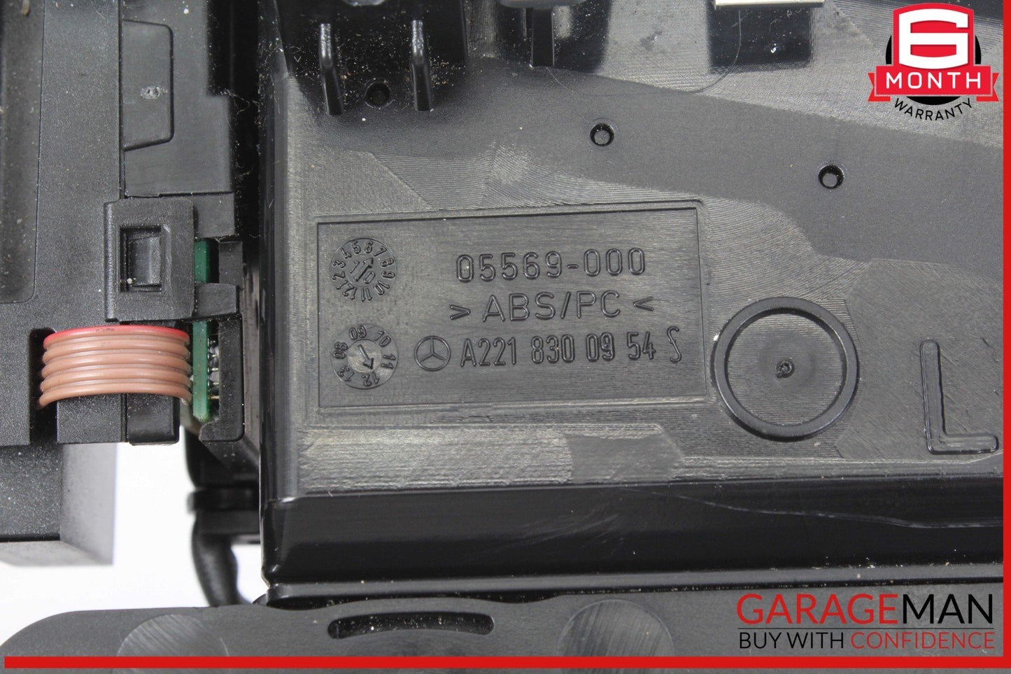 07-13 Mercedes W221 S550 S350 Center Dash Air AC A/C Heater Vent 2218300954 OEM