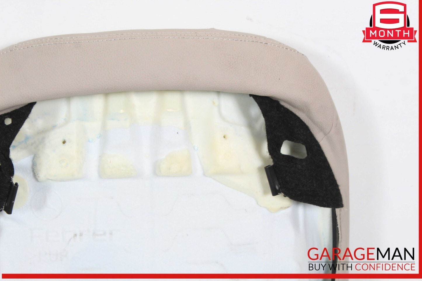 15-20 Mercedes W205 C300 Front Left or Right Side Top Upper Seat Cushion Cover OEM