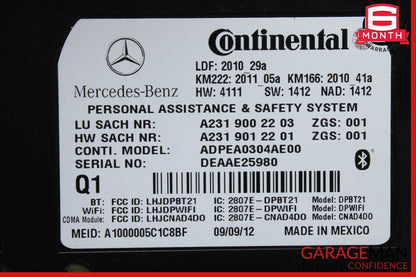 12-20 Mercedes W204 C250 GLA250 E550 SL400 Communication Control Module Unit OEM